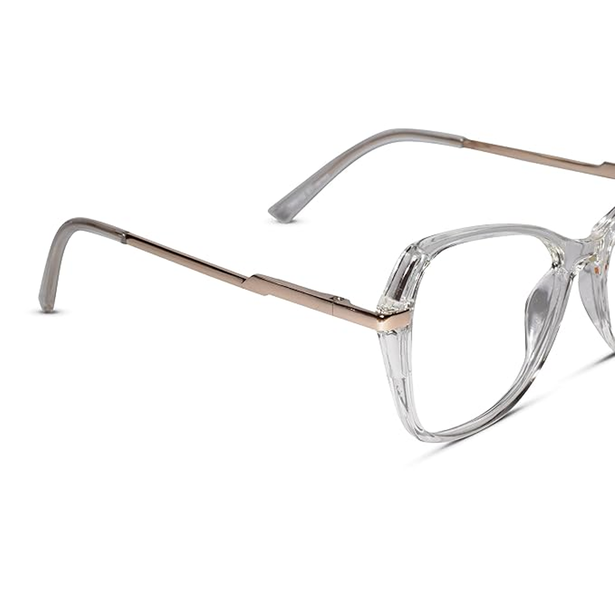 Transparent Designer Cat eye Eyeglasses LKE9102-TRANS