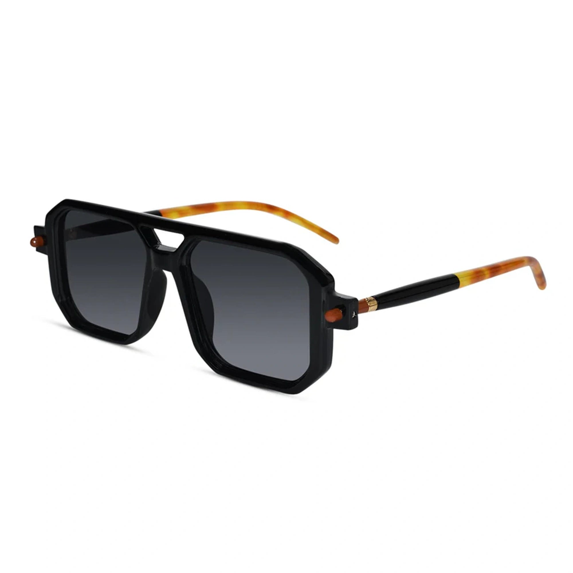 Urban Marshall Designer Black Sunglasses For Men LKS8709-BLK