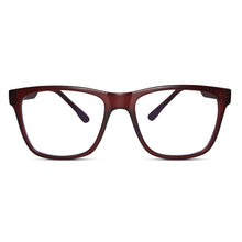 Urban Matte-Red Rectangular Eyeglasses & Computer Glasses For Men & Women LKE1G1001-RED