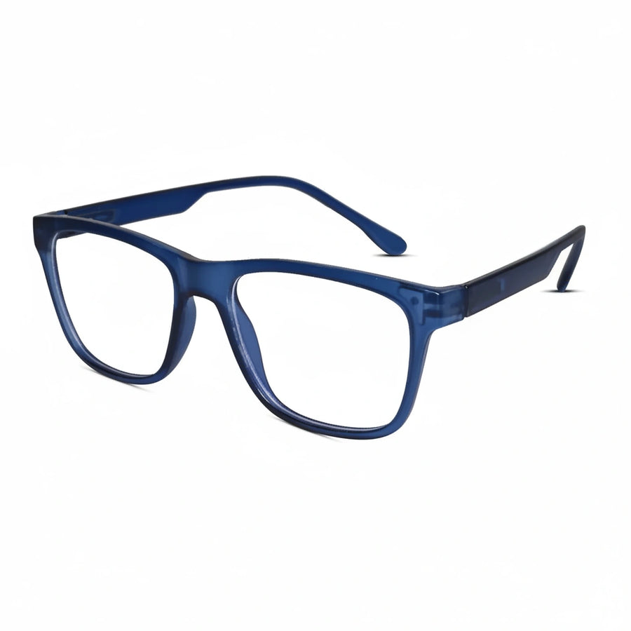 Urban Matte-Ocean Blue Rectangular Eyeglasses & Computer Glasses For Men & Women LKE1G1001-BLU