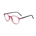 VINTAGE Ultra Light Matt Pink Round Eyeglasses For Men & Women LKE05-PNK