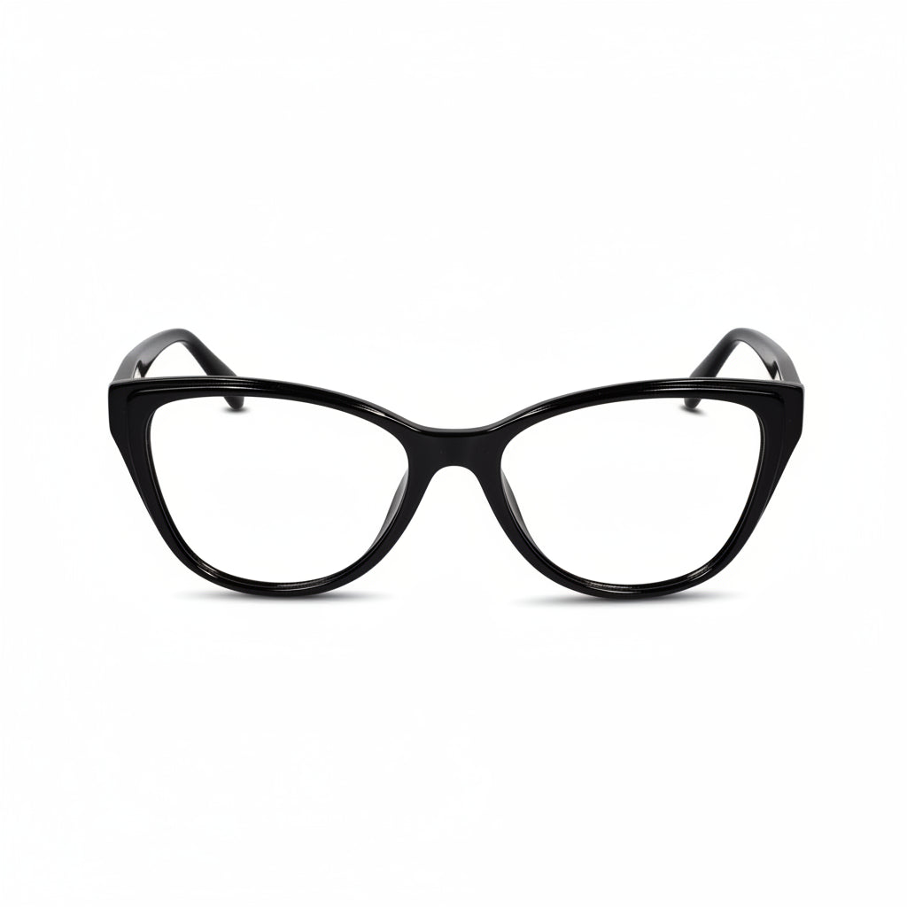 Vintage Black  Cateye Eyeglasses For Women LKE23058-BLK