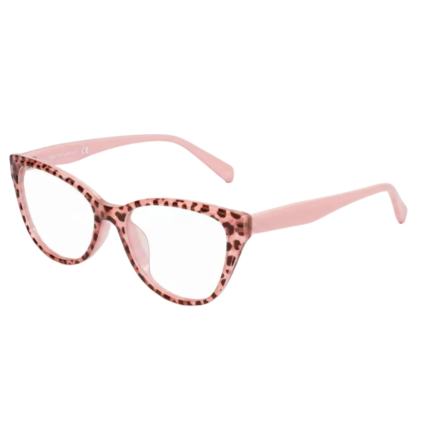 Vintage Black  Cateye Eyeglasses For Women LKE23058-PINK