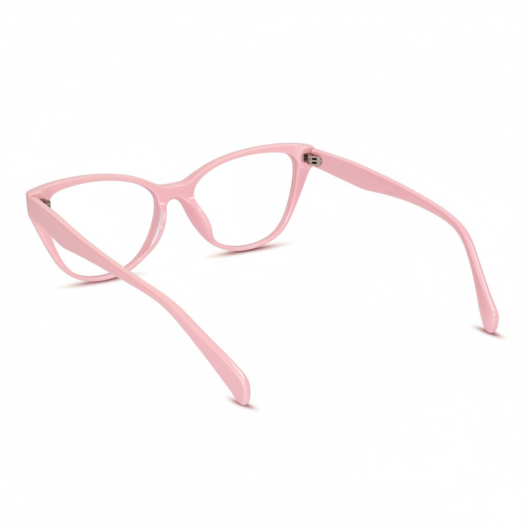 Vintage Black  Cateye Eyeglasses For Women LKE23058-PINK