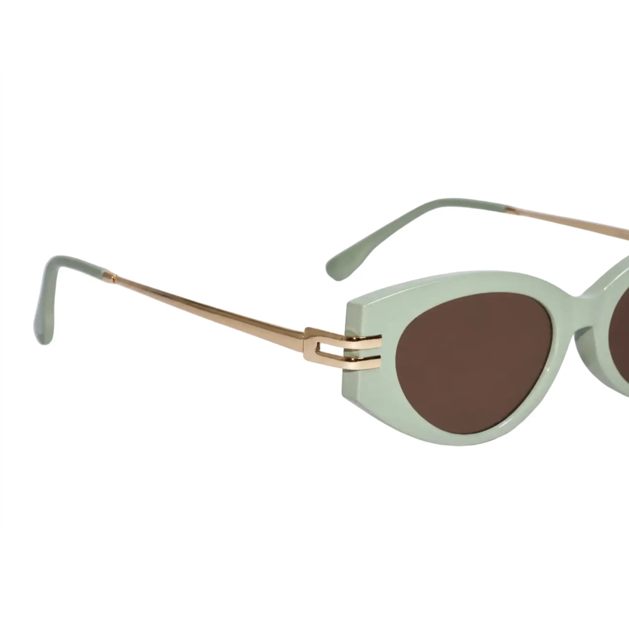 Vintage Cateye Sunglasses for Women LKS3607-GRN