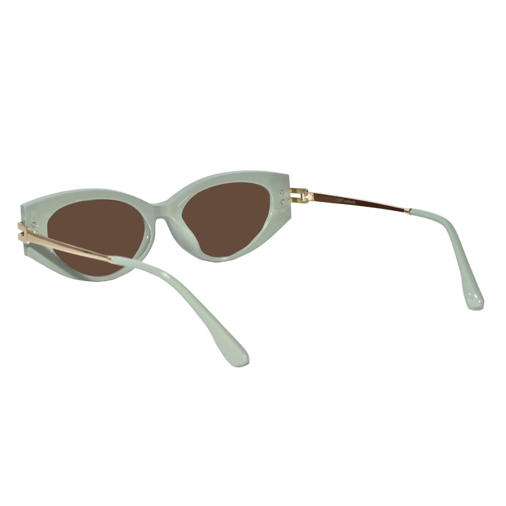 Vintage Cateye Sunglasses for Women LKS3607-GRN