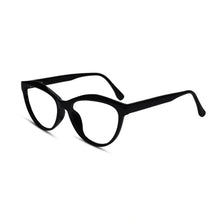 Vintage Shiny Black Cat Eye Eyeglasses