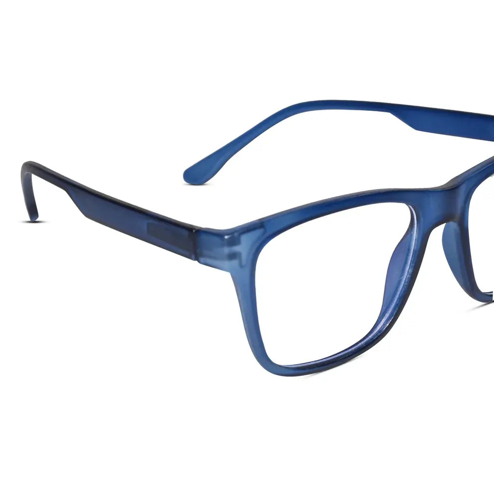 Urban Matte-Ocean Blue Rectangular Eyeglasses & Computer Glasses For Men & Women
