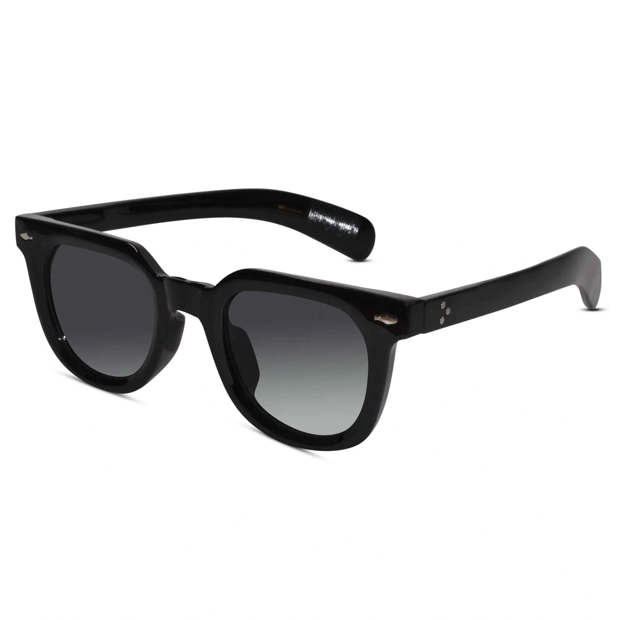 Wayfarer Black Sunglasses for Unisex LKS6508-BLK