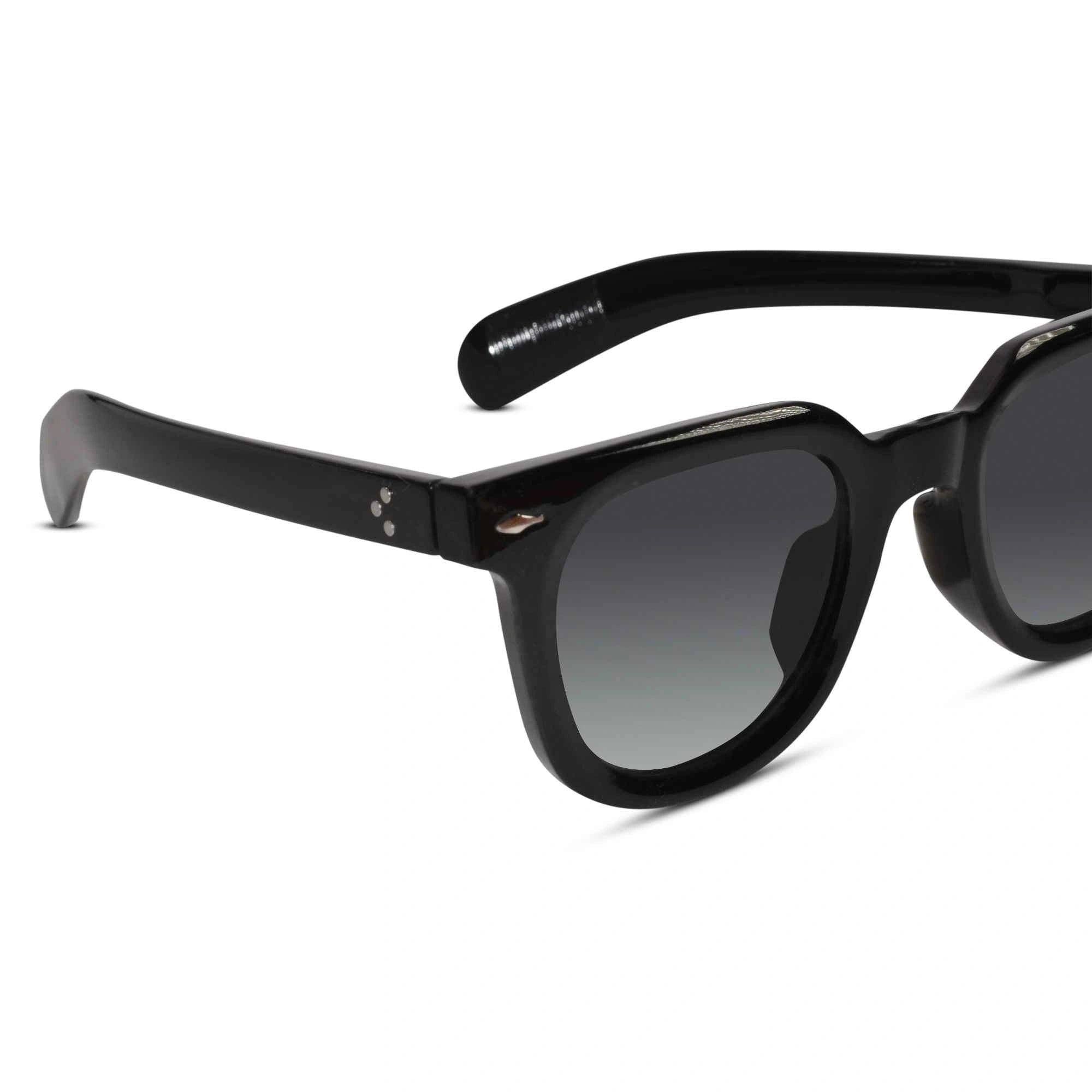 Wayfarer Black Sunglasses for Unisex LKS6508-BLK