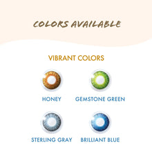 Air Optix Colors Power Contact Lens Blue 2 Lens Box