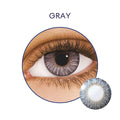 Air Optix Colors Power Contact Lens Gray 2 Lens Box