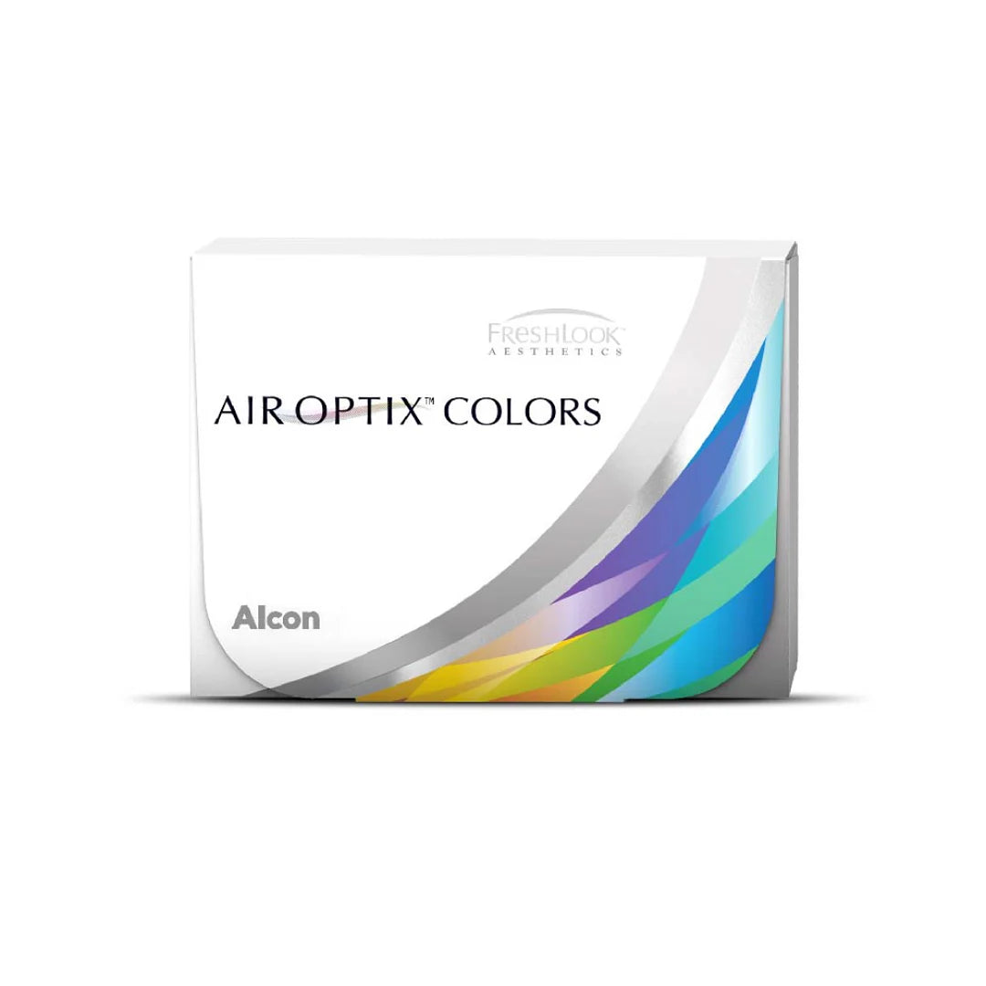 Air Optix Freshlook Colors Sterling Gray Power Monthly Lens 2 Box