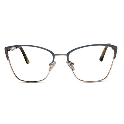 Cateye purple Color Eyeglasses For Women