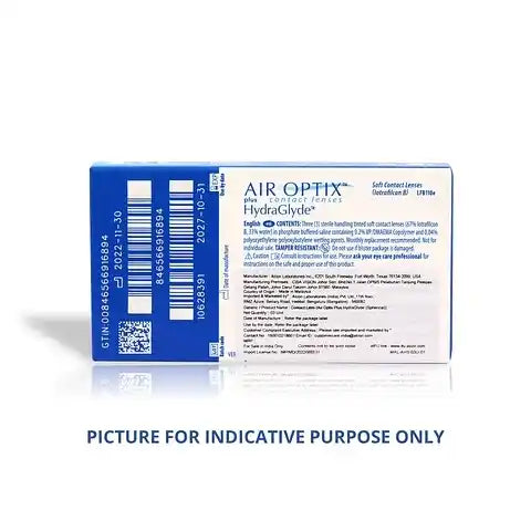 Air Optix plus HydraGlyde - 3 Lens Box
