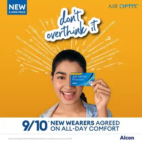 Air Optix plus HydraGlyde - 3 Lens Box