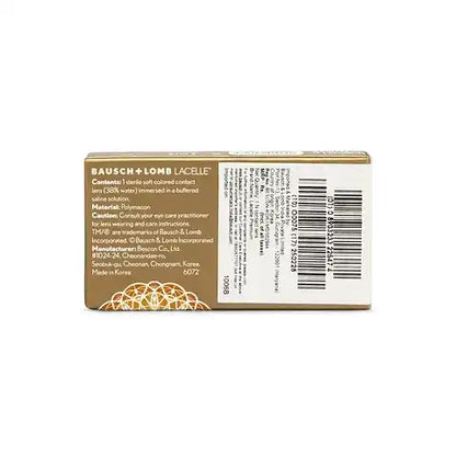Bausch Lomb Lacelle Pemium GRAY Color Contact Lens 1 Lens Box