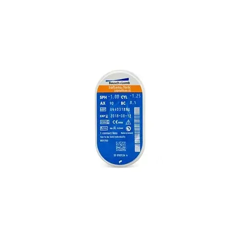 Bausch & Lomb Soflens Toric 1 lens per box – monthly disposable contact lens for cylindrical power astigmatism