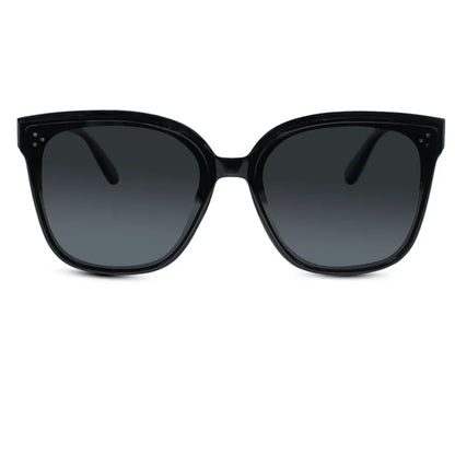 Crystal Brown  Oversize Cat eye Sunglasses