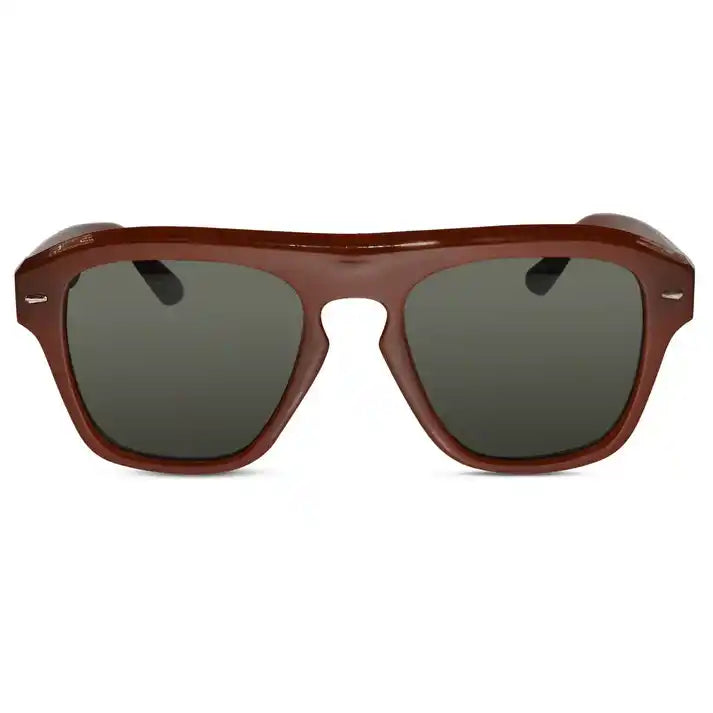 Yellow Rectangular  Sunglasses For Men & Women