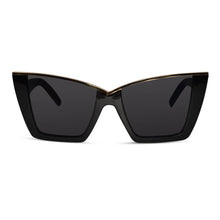RoyalGaze | Black Oversize Cateye Sunglasses For Women