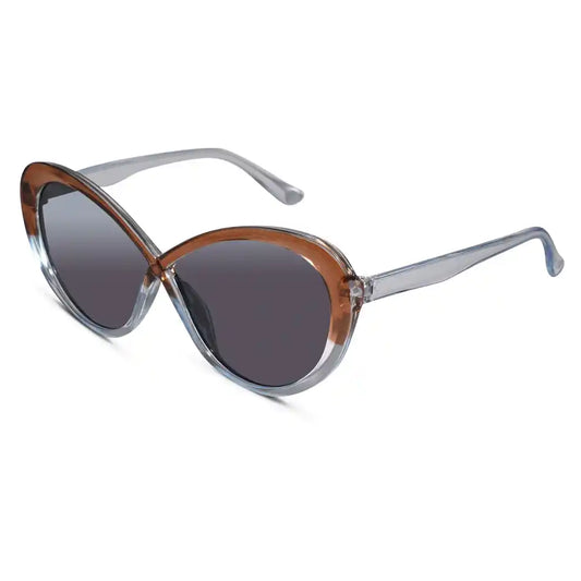 Oversize Dual Tone Cat eye Sunglasses For Women