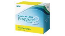 Monthly Disposable Pure Vision 2 Multifocal Lenses By Bausch and Lomb - 6 lens per Box