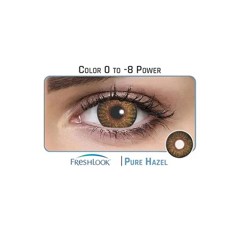 Freshlook Colorblends Pure Hazel Color Lenses 2 Lens per Box