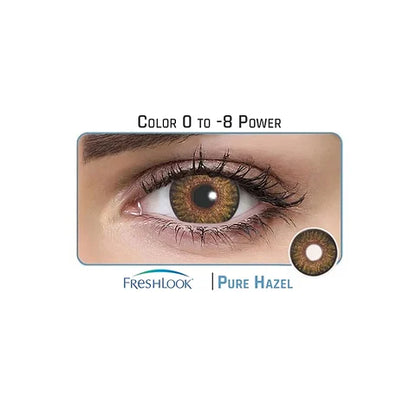 Freshlook Colorblends Pure Hazel Color Lenses 2 Lens per Box