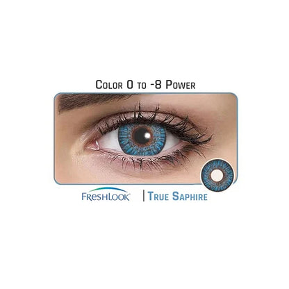 Freshlook Colorblends True Saphire Color Lenses 2 Lens per Box
