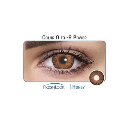 Freshlook Colorblends Honey Color Lenses 2 Lens per Box