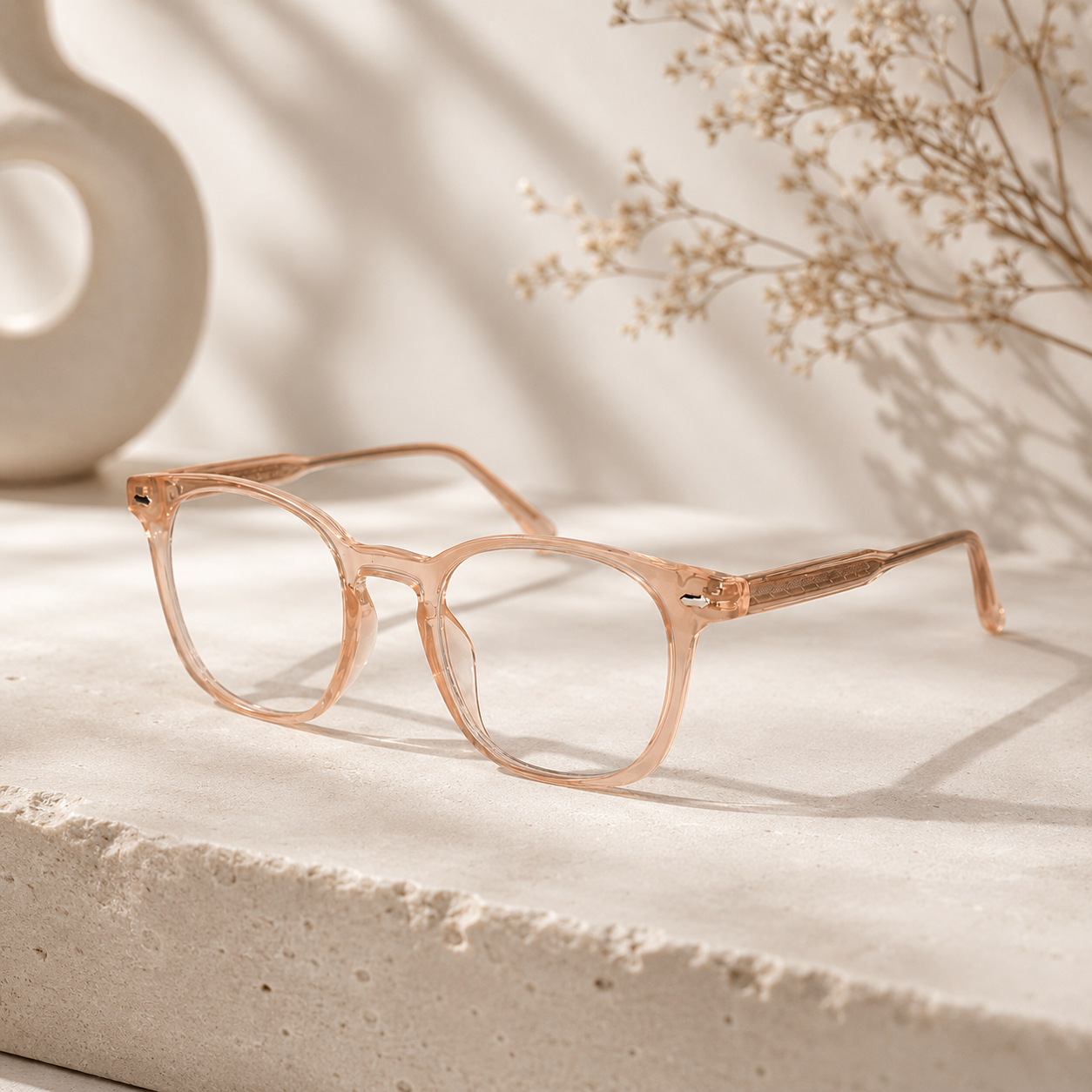 Changing Orange Wayfarer Eyeglasses For Women LKS52613-ORNG