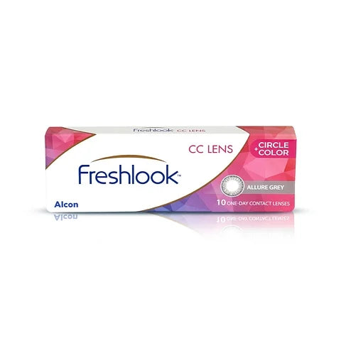 Freshlook FLCC OneDay ALLURE HAZEL Color Contact Lens 10 Lens Box