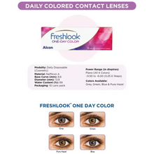 Freshlook OneDay Green Color 10 Lens per Box