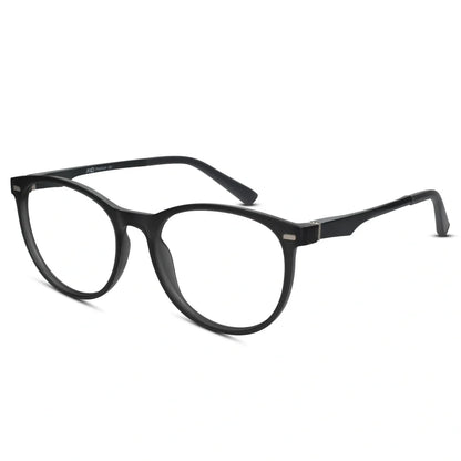 Black Round Magnetic Classes Clip On For Men & Women