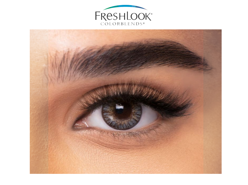 Air Optix Colors Power Contact Lens Sterling Gray 2 Lens Box