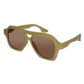 Beige  Aviator Sunglasses For Men & Women ELS20252-BEIGE