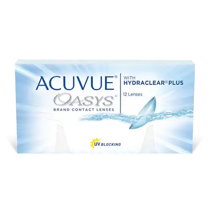Johnson Johnson Acuvue Oasys Bi Weekly Contact Lenses 12 Lens box