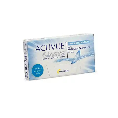 Acuvue Oasys for Astigmatism (Toric) Contact Lenses (6 lens/box)