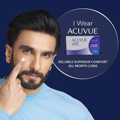 Acuvue Vita for Astigmatism Monthly Disposable Contact Lenses 6 lens Box