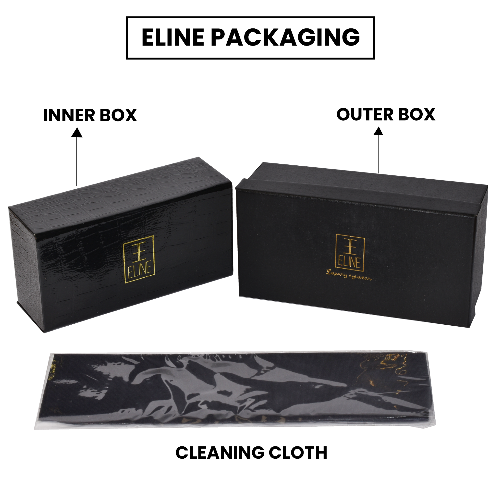 Luxury Black-blue sunglass Aviator Shape For Men ELS89985-LBU