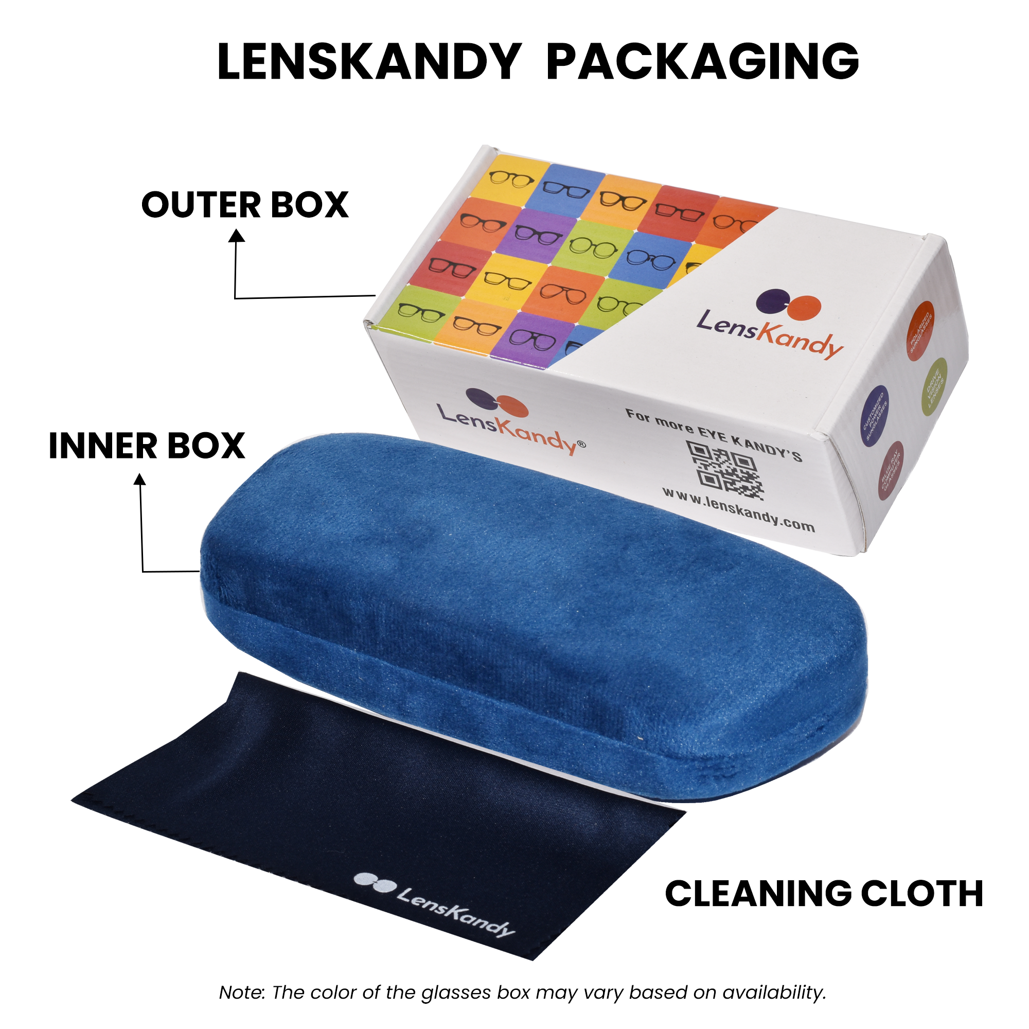 Stylish Matt Blue Rectangular Sunglasses For Men LKSM490-BLU