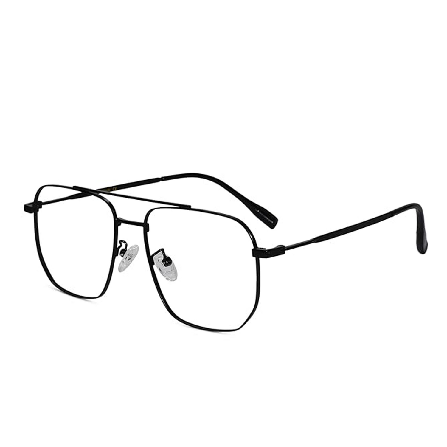 Blue‑Cut Square Photochromic Computer Glasses For Men By Lenskandy Designed For Daily Eye Protection And Comfortable Screen Use