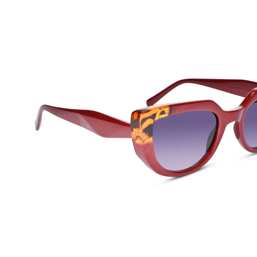 Stylish Cat Eye White Sunglasses For Women