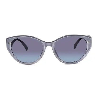Crystal Brown Stylish Cat Eye Sunglasses