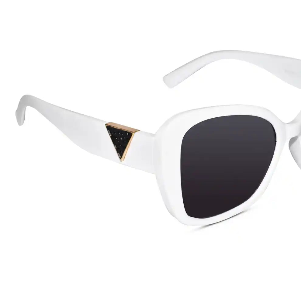 Black Oversize Wayfarer Sunglass For women