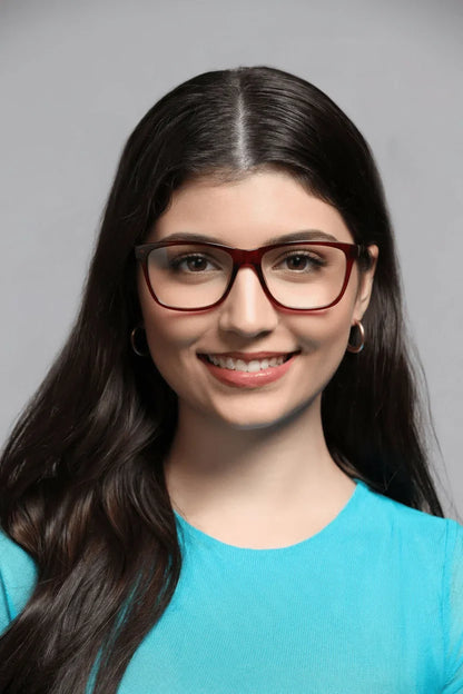 Urban Matte-Brown Rectangular Eyeglasses & Computer Glasses For Men & Women