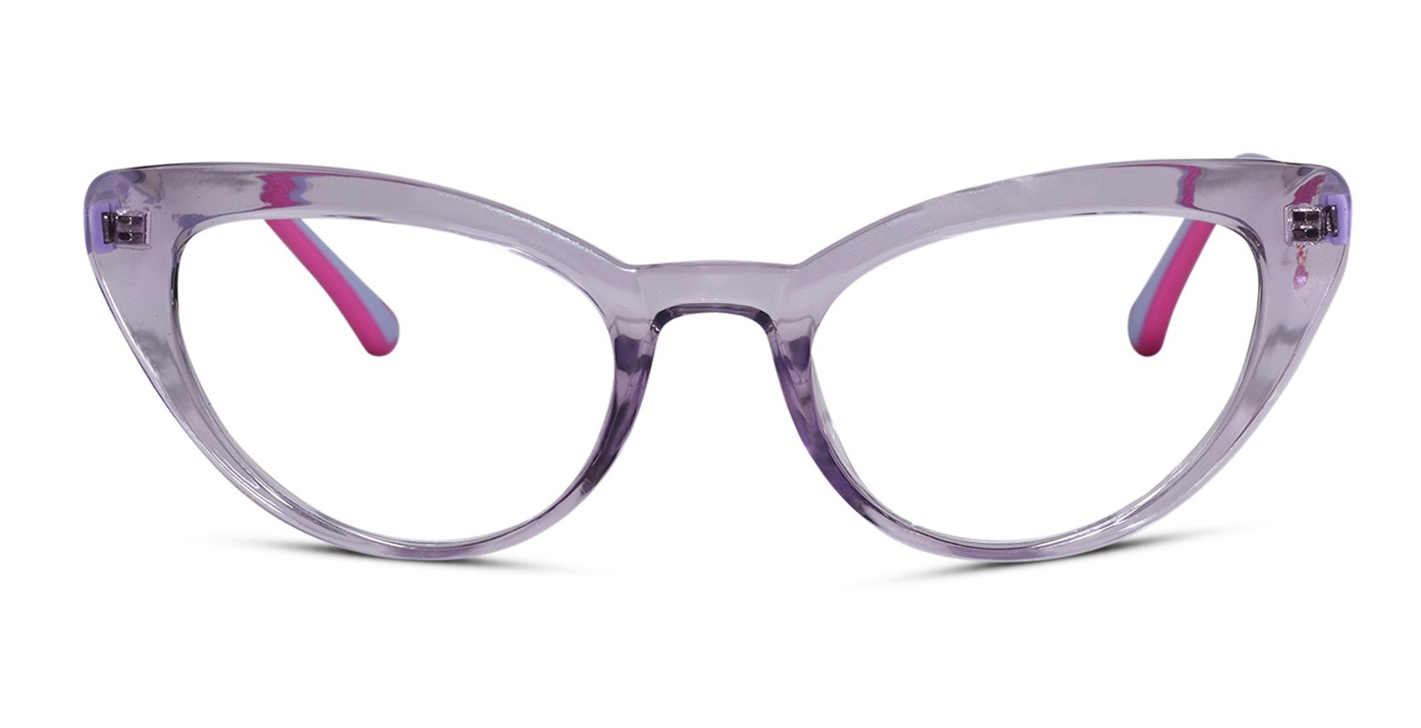 Cat eye Full Rim Purple Eyeglasses for women