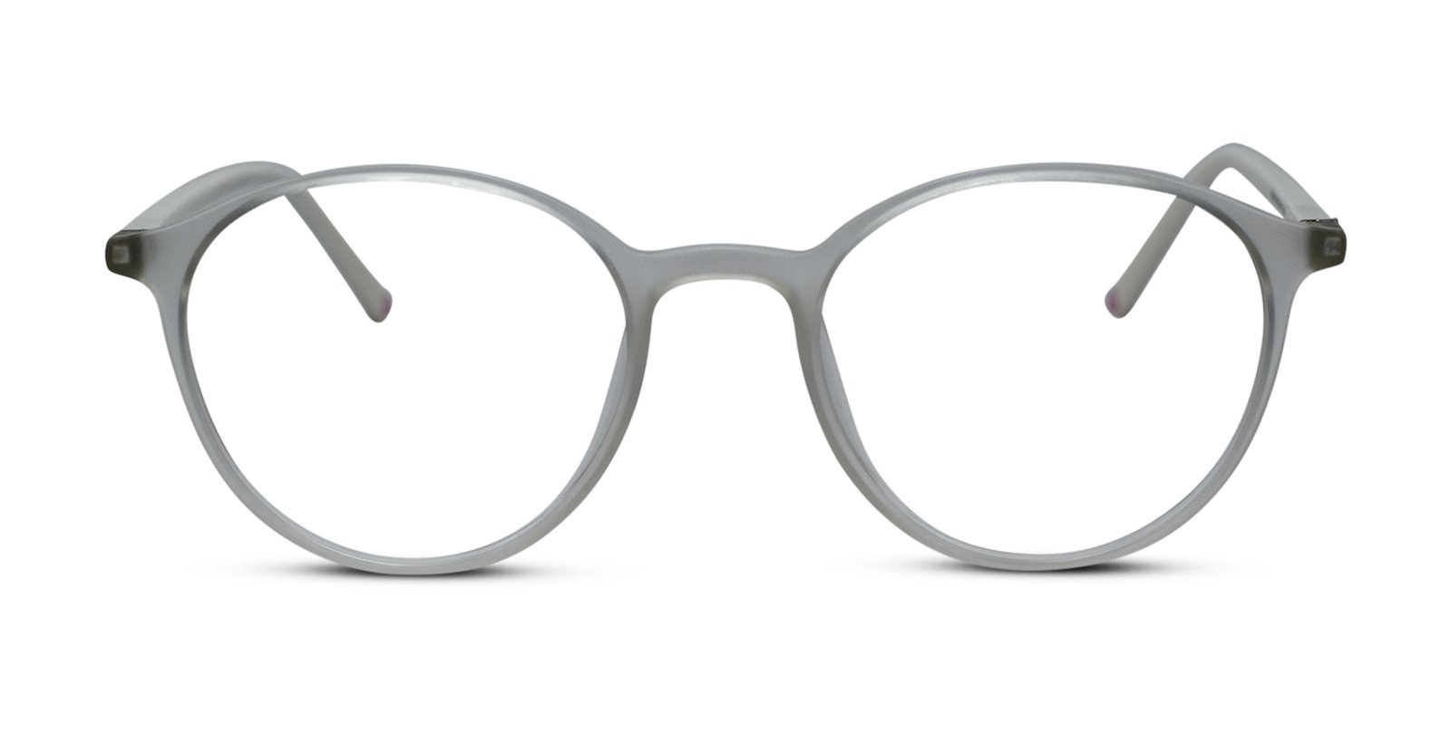 Round Full Rim White Eyeglasses for men & women