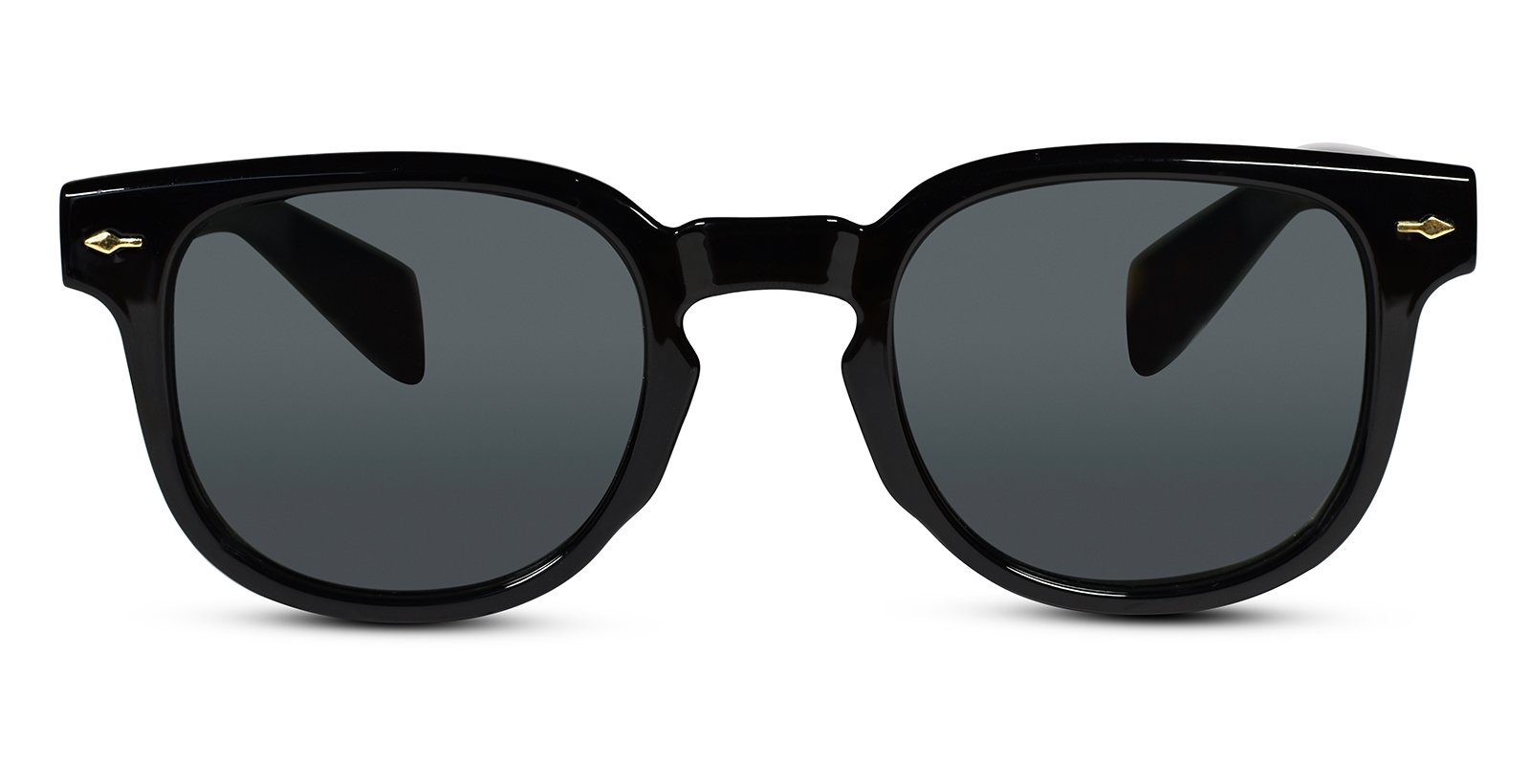 Black Bold rectangular sunglasses